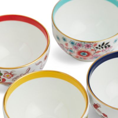 Wonderlust Tea Bowls, Set of 4