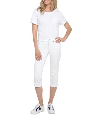 Marilyn High Rise Crop Straight Jeans