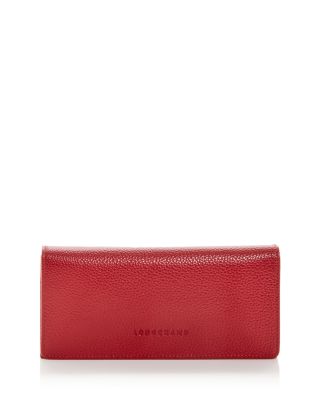 red long wallet