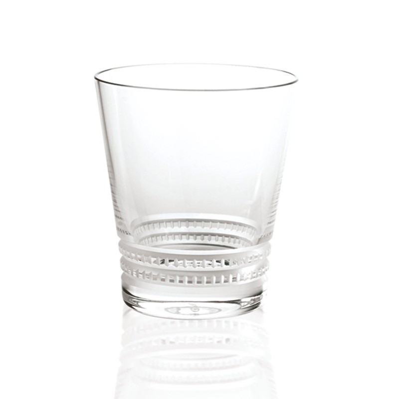 Lalique Facet Tumbler, Small in Clear