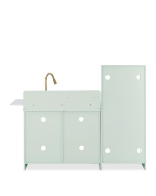 Little Chef Charlotte Modern Mint Gold Play Kitchen - Ages 3+