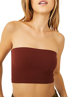 Free People Amelia Bandeau Bra In Clove