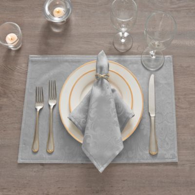 Caiden Elegance Damask Placemat, Set of 4
