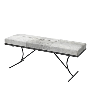Shop Jamie Young Kai Bench In Gray