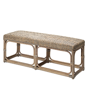 Jamie Young Avery Bench In Gray