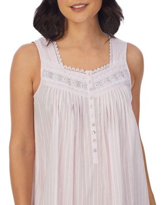 Dobby Stripe Cotton Ballet Nightgown
