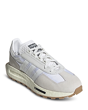 Adidas Originals Adidas Men's Retropy E5 Lace Up Sneakers In Crystal White