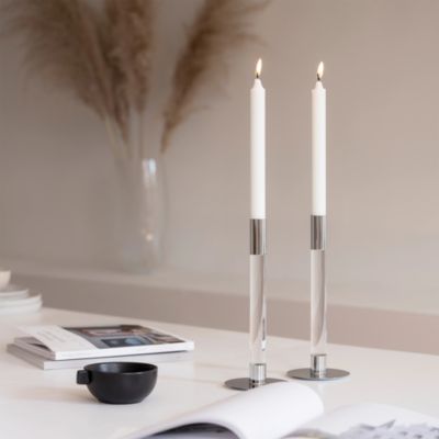 Lumiere Candlesticks, Set of 2