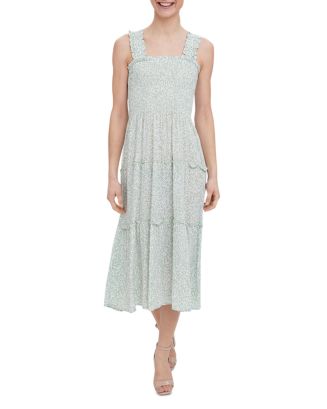 Vero Moda Jenny Smocked Midi Dress | Bloomingdale's