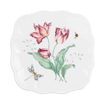 Lenox - Butterfly Meadow Square Accent Plate