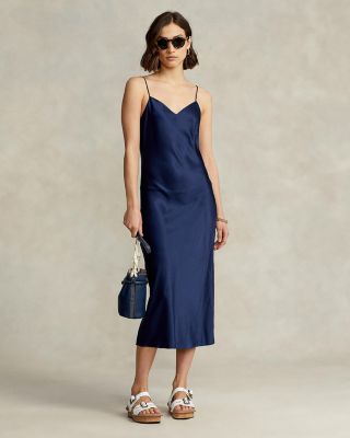 Ralph lauren slip dress best sale