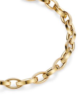18K Yellow Gold Chain Bracelet