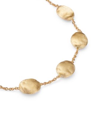 18K Yellow Gold Single Strand Bracelet