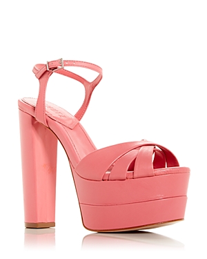 SCHUTZ WOMEN'S KEEFA ANKLE STRAP PLATFORM SANDALS