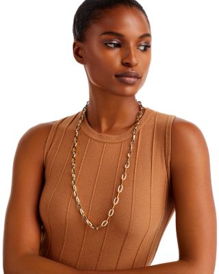 long gold chain necklace womens