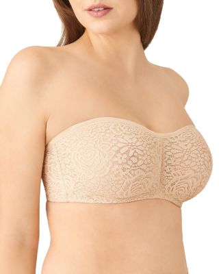 Halo Strapless Lace Bra