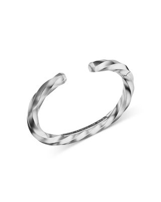 Cable Edge Cuff Bracelet, 8mm