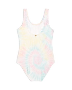 Bloomingdales Girls Sport & Swimwear Swimwear Swimsuits Big Kid Little Kid Girls Tie Dye Heart Two Piece Tankini Swimsuit 