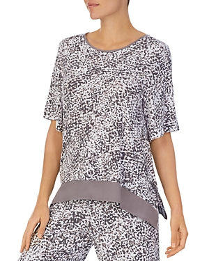 Donna Karan Printed Sleepwear Top Donna Karan Printed Sleepwear Top