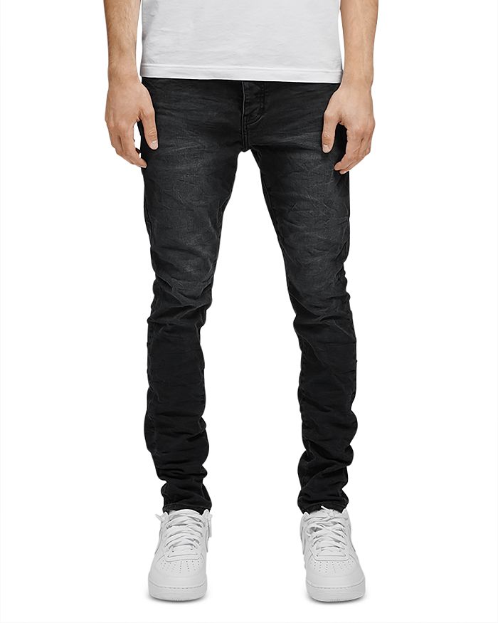 Purple Brand P001 Slim Fit Jeans in Black Wash | Bloomingdale's