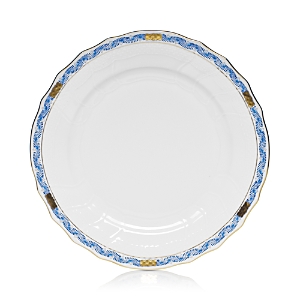 Herend Chinese Bouquet Dinner Plate, Garland Blue