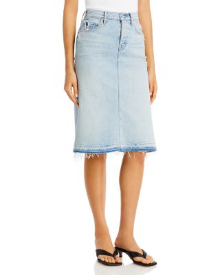 mother denim vagabond skirt