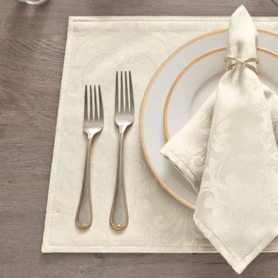 Caiden Elegance Damask Napkins, Set of 4