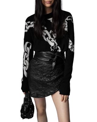 Voltaire Starry Chain Print Sweater 