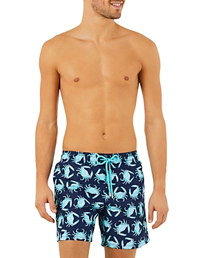 VILEBREQUIN ONLY CRABS PRINT SWIM TRUNKS