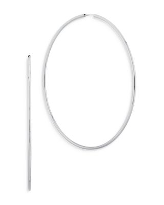 Bloomingdale's Fine Collection - Endless Hoop Earrings in Sterling Silver