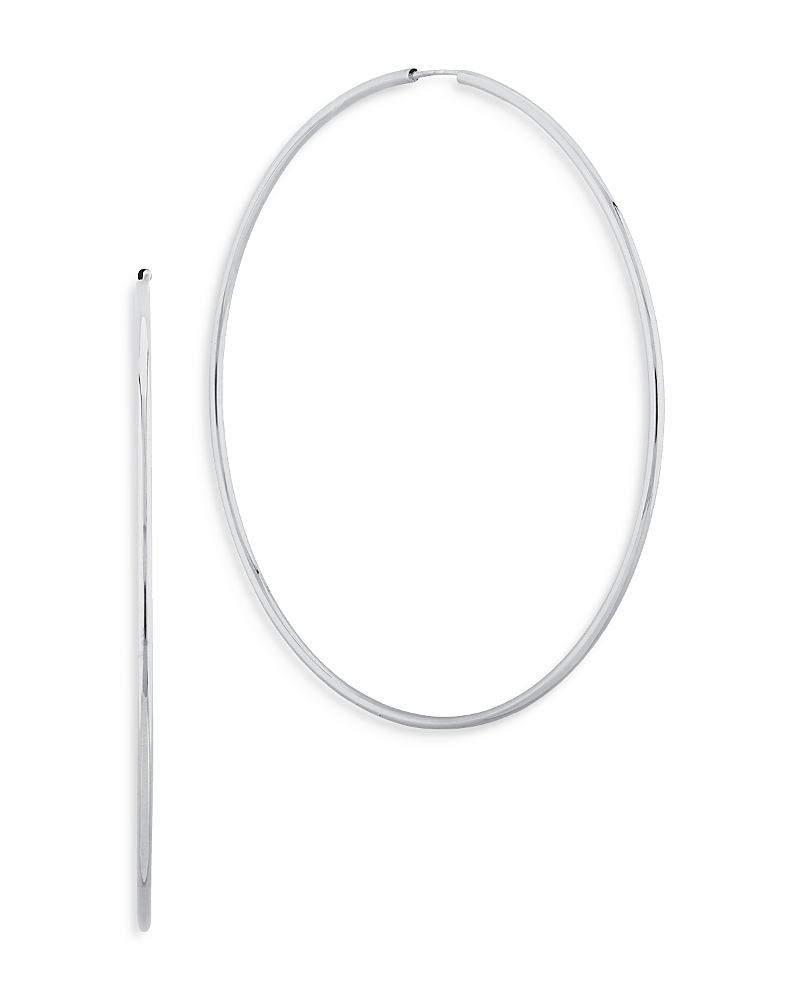 Bloomingdale's Fine Collection Endless Hoop Earrings in Sterling Silver