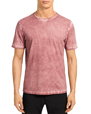 Theory Precise Cold Dye Tee In Burlwood