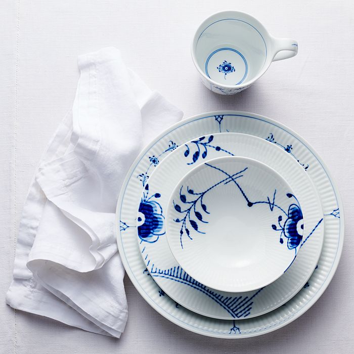 Blue Fluted Mega Dinnerware Collection
