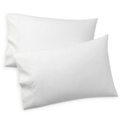 Organic Cotton Percale King Pillowcase, Pair