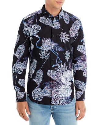 Robert Graham Rosemont Botanical Print Classic Fit Button Down