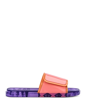 Melissa Women's Groovy Slide Sandals In Lilac