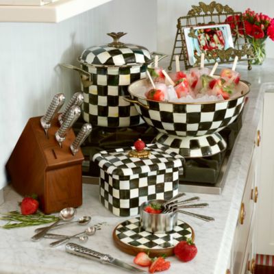 Courtly Check Enamel Everything Bowl