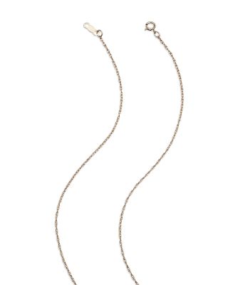Puffed Heart Necklace in 14K Yellow Gold, 18" 