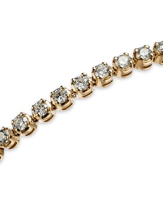 Certified Diamond Tennis Bracelet in 14K Yellow Gold, 3.50 tcw&nbsp;