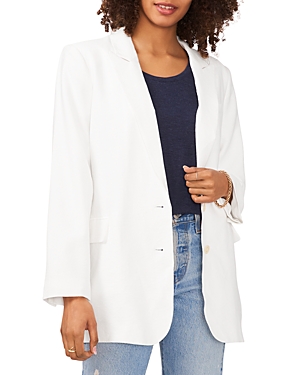 Vince Camuto Notched Collar Blazer In New Ivory