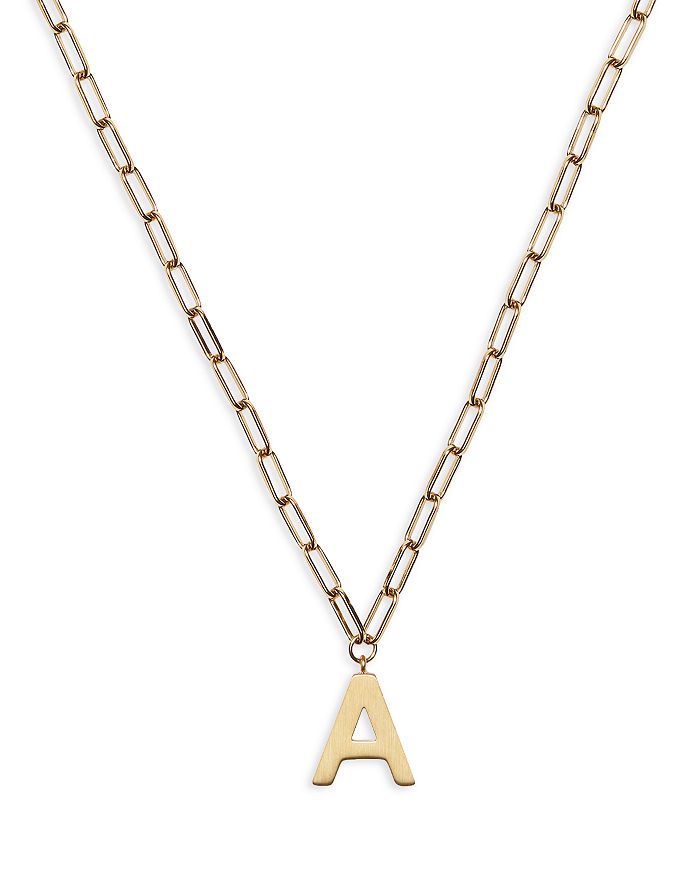 kate spade new york Initial This Initial Paperclip Link Pendant