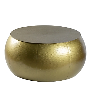 Shop Surya Sansa Coffee Table In Gold