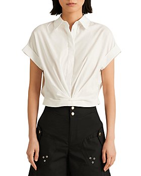 Ralph Lauren - Twist Front Cotton Shirt