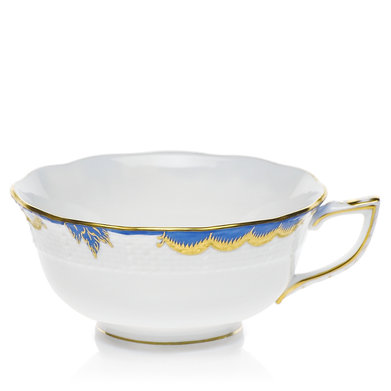 Herend Princess Victoria Tea Cup In Blue