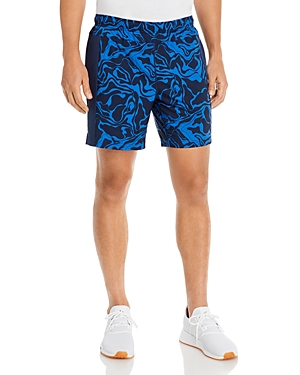 Fourlaps Bolt Athletic Shorts In Topo Print