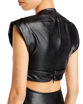 chinese dress ladies ALC Women's Lexi Vegan Leather Dress main image 0