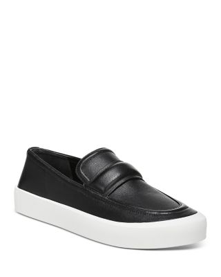 Vince Ghita Leather Slip-on Loafer Sneakers In Nocolor  display picture 1