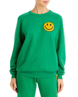 Aviator Nation Smiley Face Sweatshirt Bloomingdale's