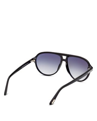  Jeffery Pilot Sunglasses, 59mm