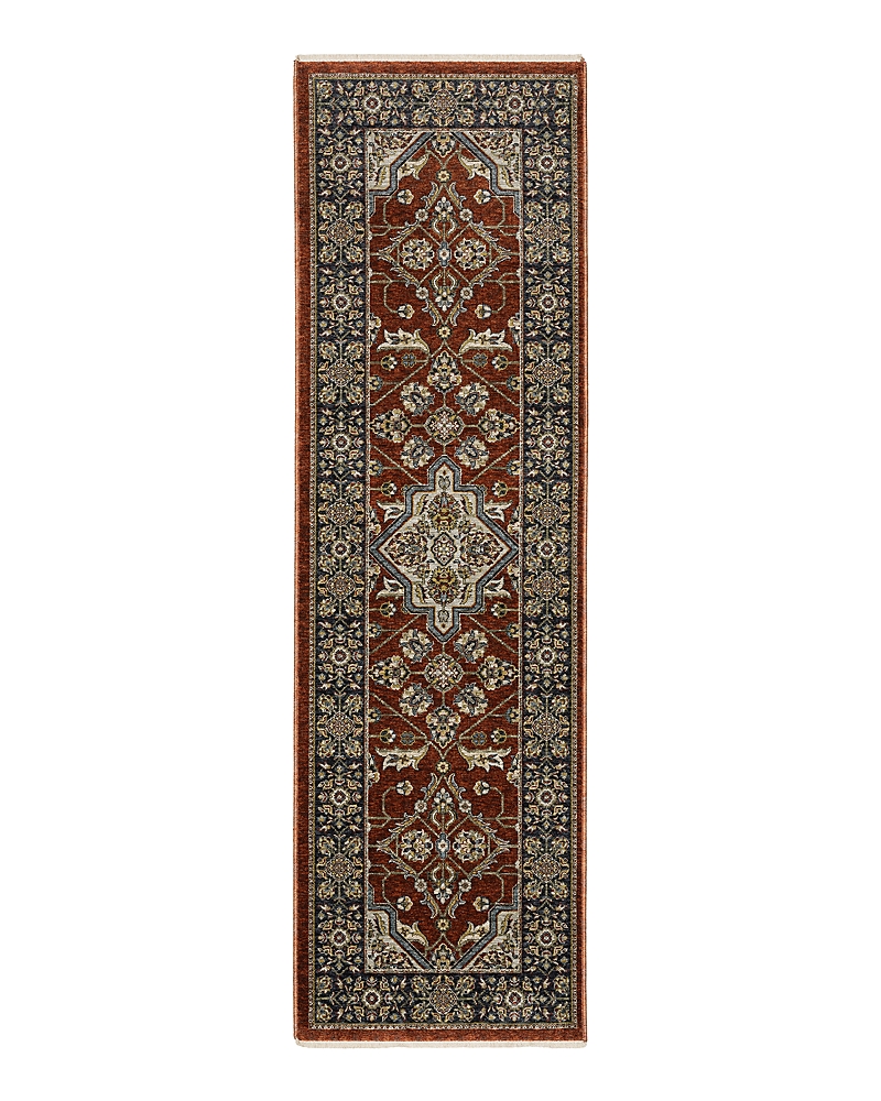 Oriental Weavers Aberdeen 4151r Runner Area Rug, 2'3 X 7'6 In Red
